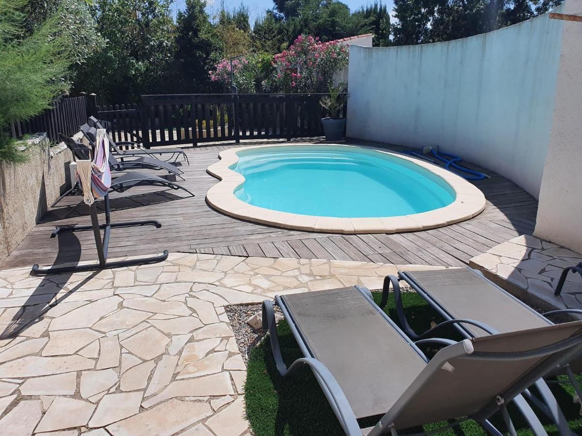 Charmant Logement Avec Piscine Saint-Feliu-d'Avall Εξωτερικό φωτογραφία